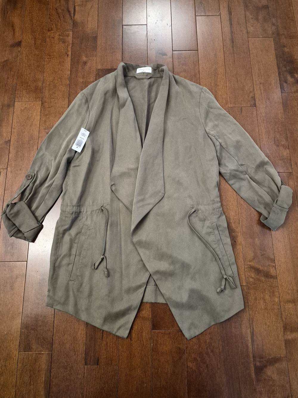 Artizia Babaton women's Calipso dark moss green jacket in size XS